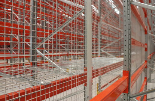 Anti-Collapse Mesh for Racking