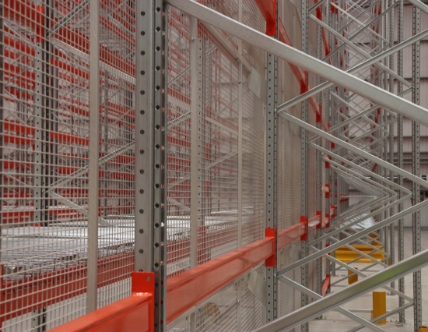 Anti-Collapse Mesh for Racking